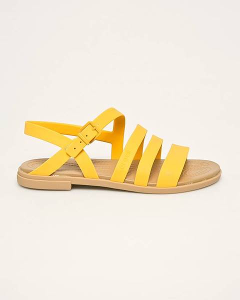 Žluté boty crocs