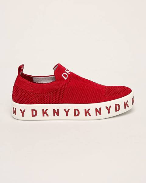 Červené boty dkny