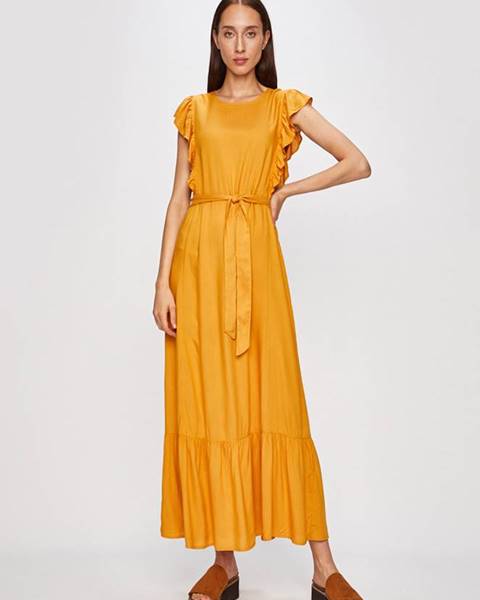 Žluté šaty jacqueline de yong