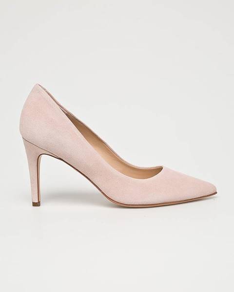 Růžové boty Solo Femme