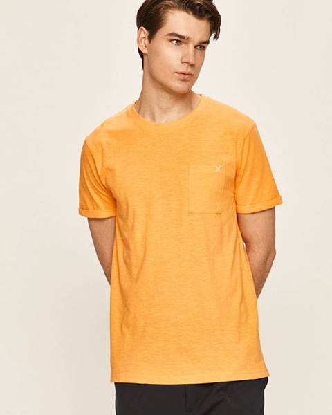 Oranžové tričko Clean Cut Copenhagen