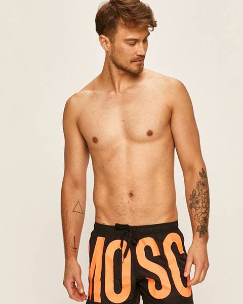 Černé plavky Moschino Underwear