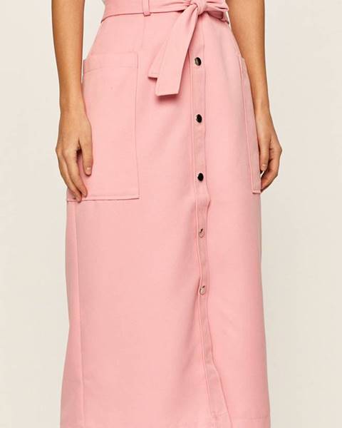Růžová sukně vero moda
