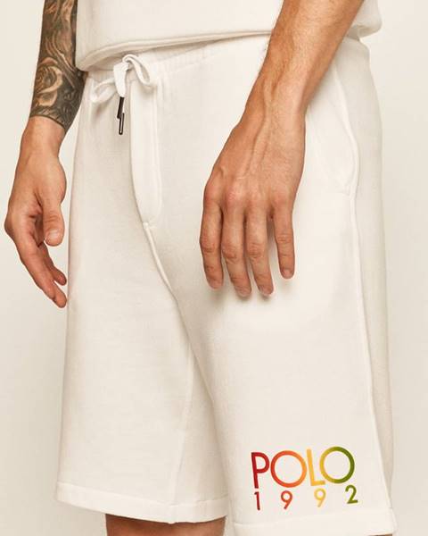 Bílé kraťasy Polo Ralph Lauren