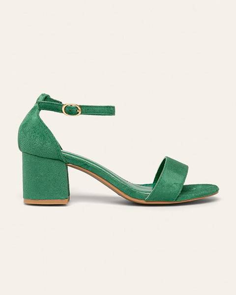 Zelené boty ANSWEAR