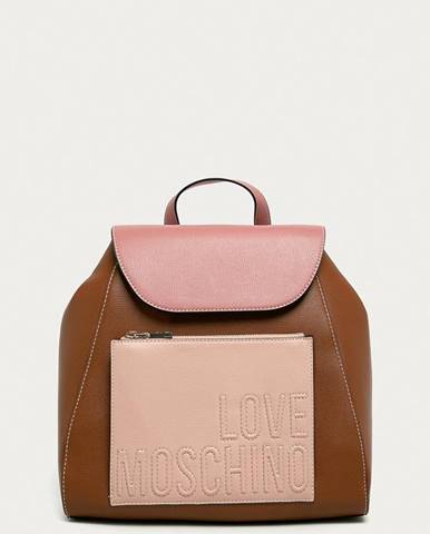 Hnědý batoh Love Moschino