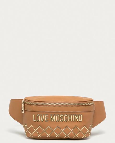 Hnědá ledvinka Love Moschino