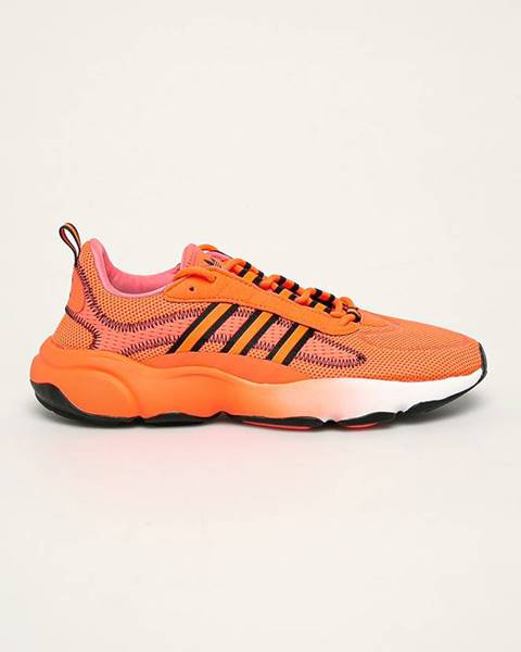 Oranžové boty adidas originals