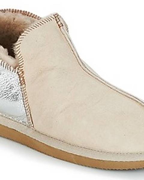 Bílé domácí boty Shepherd