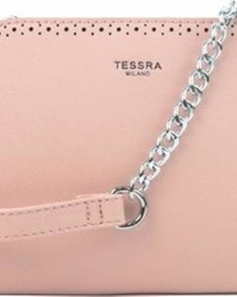 Růžová kabelka Tessra