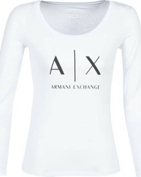 Bílý top Armani Exchange