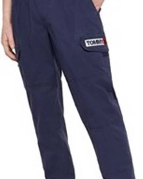 Modré tepláky Tommy Jeans