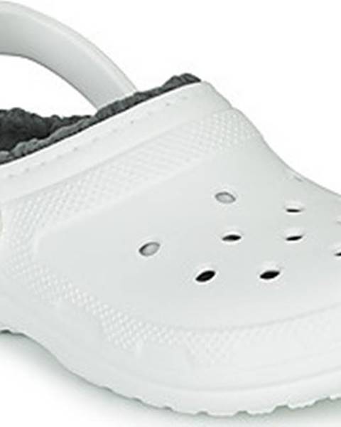 Bílé pantofle crocs