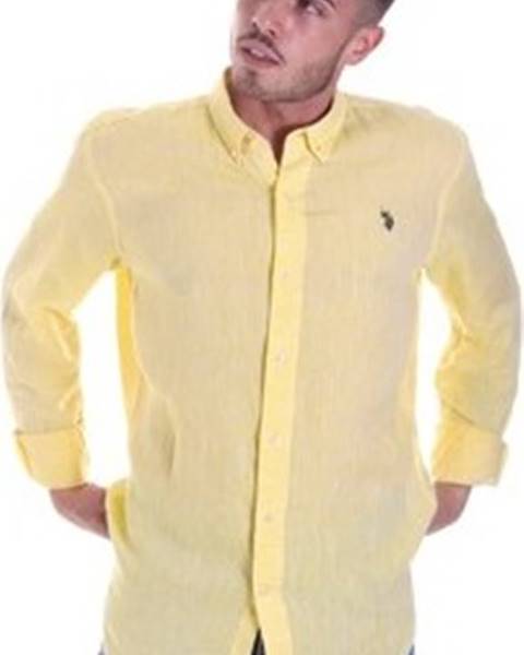 Žlutá košile u.s. polo assn.