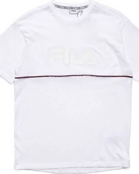 Bílé tričko fila