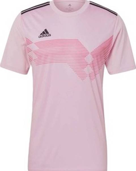Růžové tričko adidas