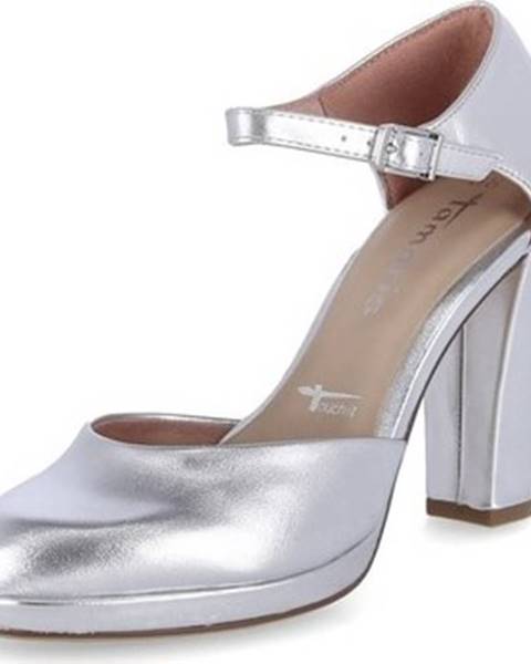 Stříbrné sandály tamaris
