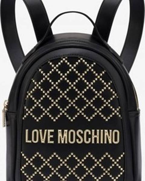 Černý batoh Love Moschino