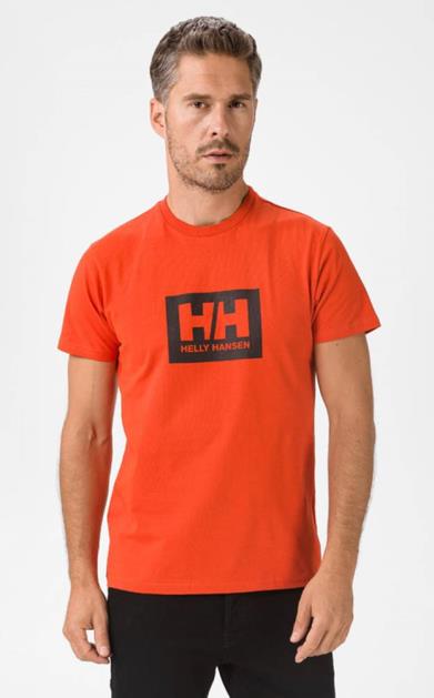 Oranžové tričko helly hansen