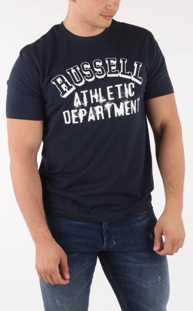 Modré tričko Russell Athletic