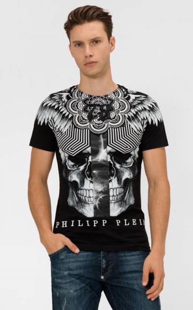 Černé tričko Philipp Plein