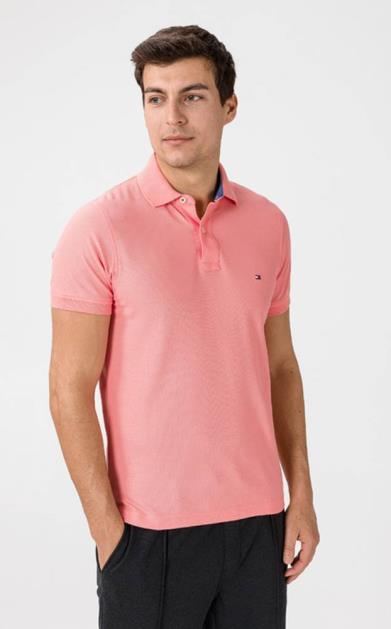 Růžové tričko tommy hilfiger