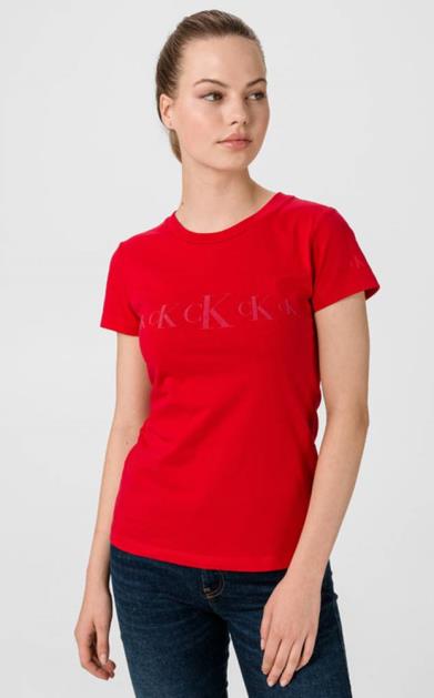 Červený top Calvin Klein