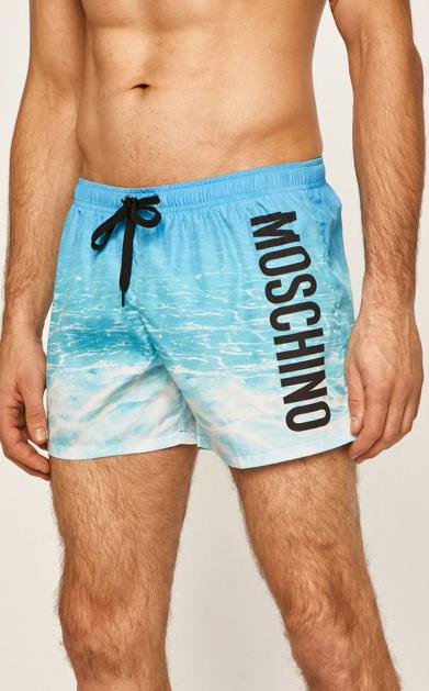 Tyrkysové plavky Moschino Underwear