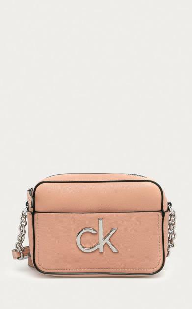 Růžová kabelka Calvin Klein