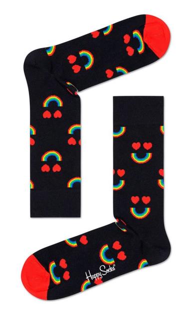 Černé spodní prádlo happy socks