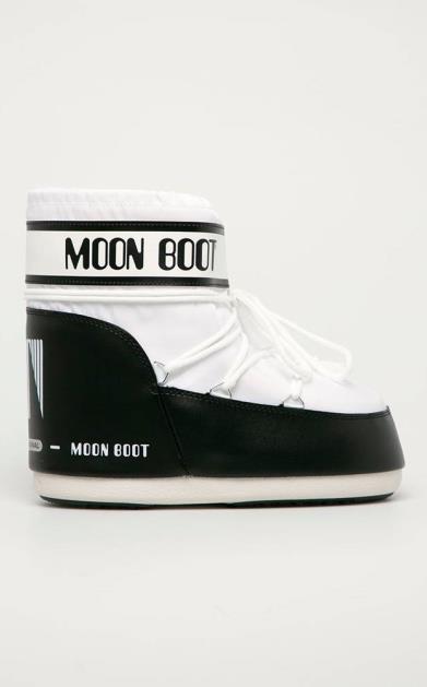 Bílé boty Moon Boot