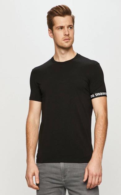 Černé tričko DSQUARED2