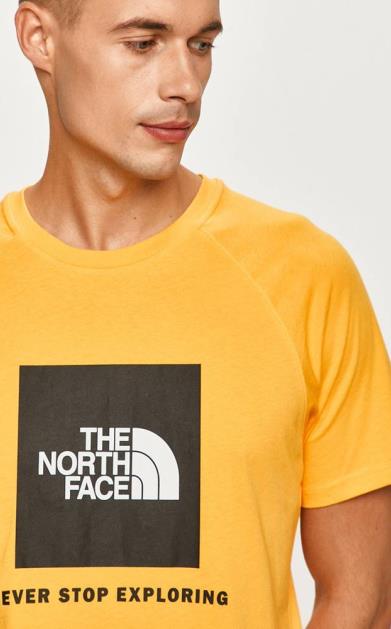 Oranžové tričko The North Face