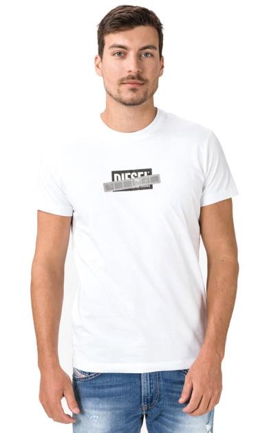 Bílé tričko Diesel