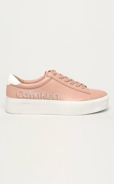 Růžové boty Calvin Klein
