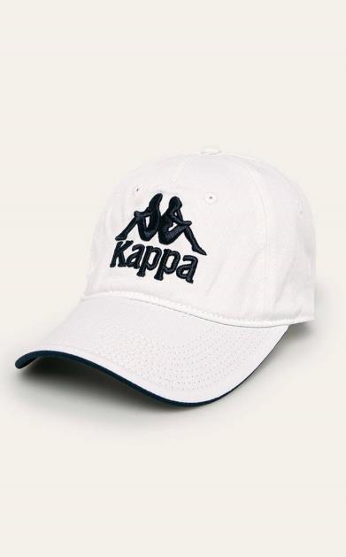 Bílá čepice Kappa