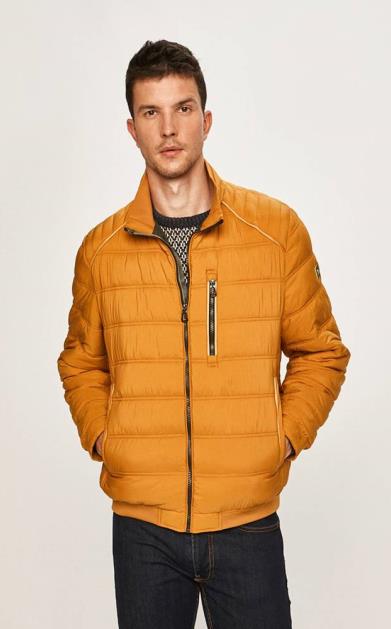 Oranžová bunda Pierre Cardin