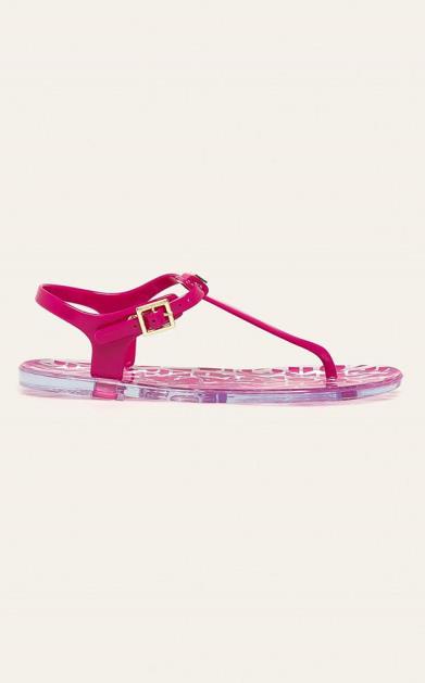Růžové boty Armani Exchange