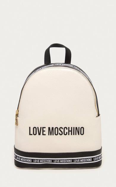 Bílý batoh Love Moschino