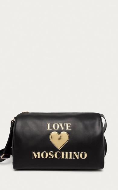 Černý kufr Love Moschino