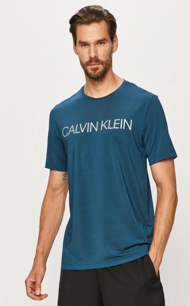Modré tričko Calvin Klein Performance