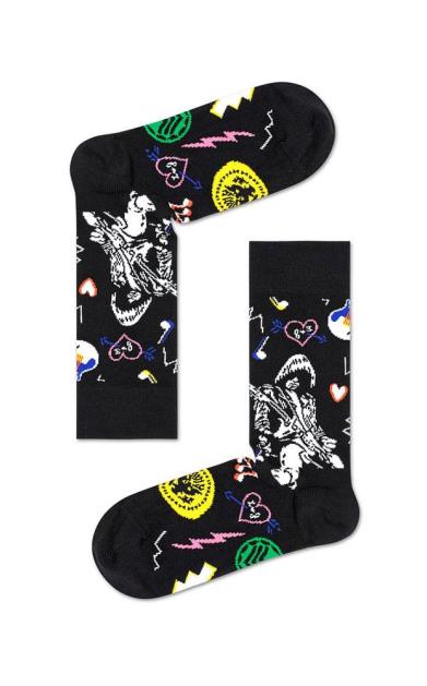 Černé spodní prádlo happy socks