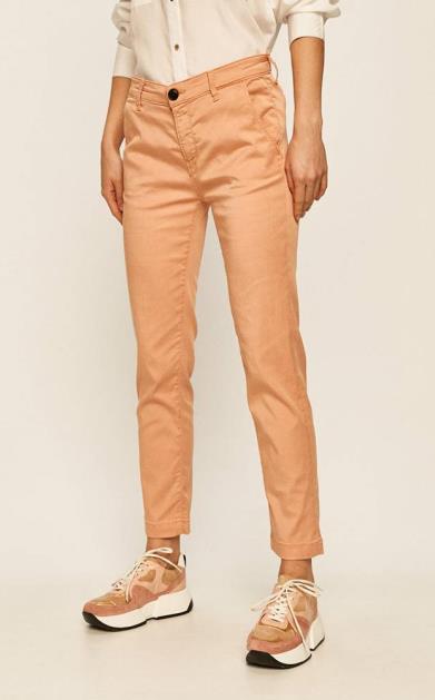 Oranžové kalhoty pepe jeans