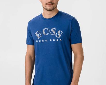 Modré tričko BOSS