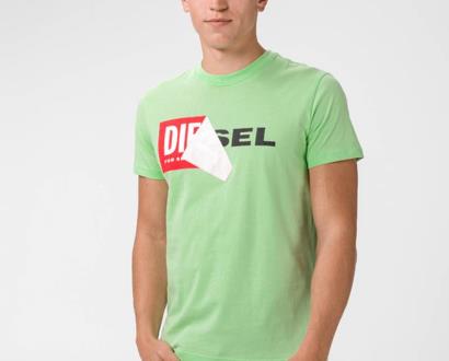 Zelené tričko Diesel