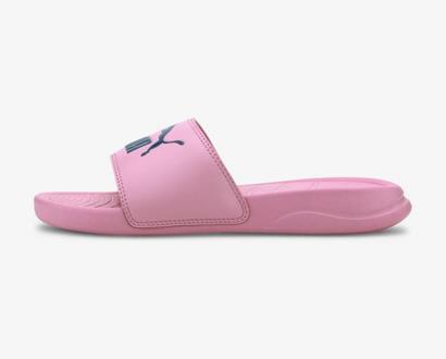 Růžové pantofle puma