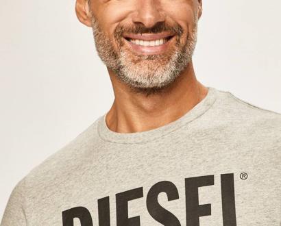 Šedé tričko Diesel