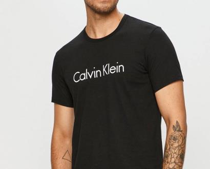 Černé tričko calvin klein underwear