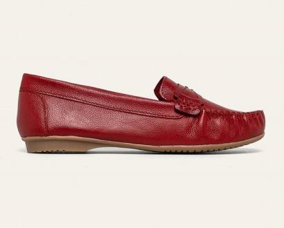 Červené boty Marco Tozzi