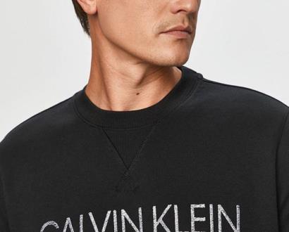 Černá mikina Calvin Klein